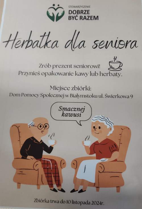 zdjęcie - herbatka dla seniora