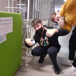 zadowoleni uczniowie